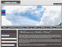 Tablet Screenshot of kuberhotel.com